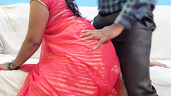 Bhabhi In Pink Saree Seduces And Touches Herself To Pleasure