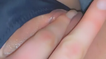 Uncut Masturbation With Tight Pussy