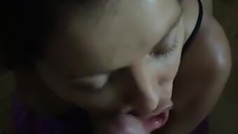 A Stunning Latina'S Hot And Steamy Blowjob