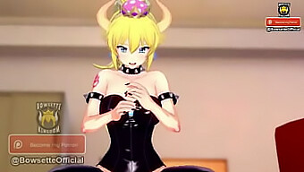 آموزش مستربیشن با Bowsette را دنبال کنید تا ارگاسم رضایت بخشی داشته باشید