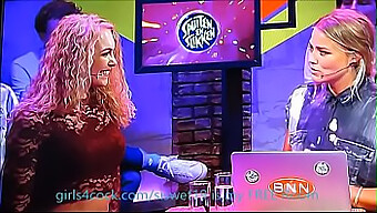 Show En Vivo En La Televisión: Mamada Adolescente Y Corrida En Transparente