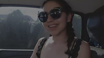 18-Year-Old Latina'S Big Ass Gets Questioned In The Car