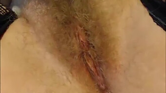 Watch A Blonde Amateur'S Hairy Pussy Close Up