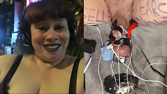 Femdom Bdsm: Remote Control Torture Of Balls And Cock