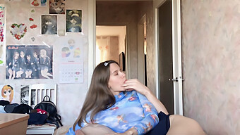 European Beauty Swallows Cum In This Amateur Video