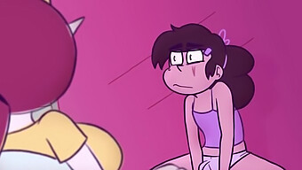 O Desenho Animado De Sexo Da Princesa Marco Em Ação