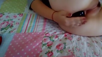 Amateur Russian Girl Enjoys Masturbation With Dildo