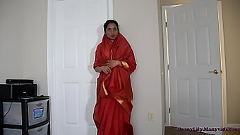 Indian Mother And Son-In-Law Engage In Some Pov Fun