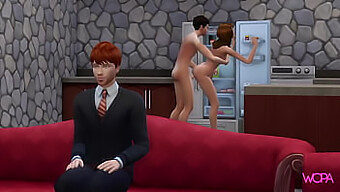 Harry Potter And Hermione Granger Engage In Hot Sex With Animated Characters