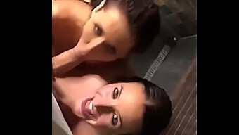 Blowjob And Shower Sex With A Big Boobed Milf