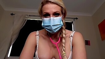 Doctor Mommy'S Roleplay: Australian Milf In Latex Gets A Surgical Mask Facial