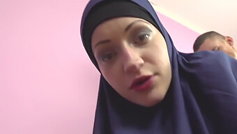 Pov: Horny Arab Woman Caught Watching Porn