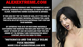 Hotkinkyjo'S Extreme Anal Adventure With A Fuck Machine