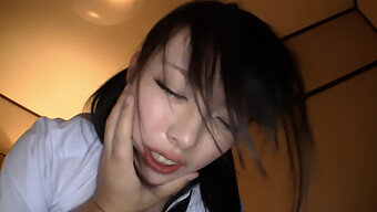 Asian Teen 18+ Shows Off Her Oral Skills