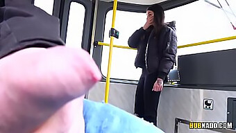 Czech Coed Gives Me A Blowjob On A Crowded Tram