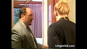 Boss Gives A Spanking To His Blonde Employee