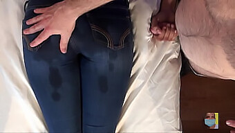 Pov Denim Jeans: Ass Massage With A Happy Ending