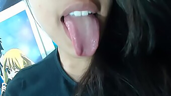 Petite Latina'S Solo Play And Doggy Style